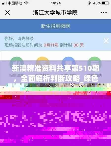 新澳精准资料共享第510期，全面解析判断攻略_绿色版AFO68.85