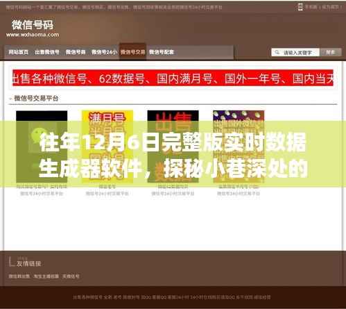 探秘小巷深处的神秘宝藏，往年12月6日完整版实时数据生成器软件诞生与探秘之旅