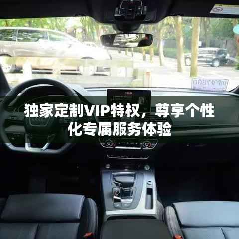 独家定制VIP特权，尊享个性化专属服务体验